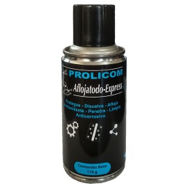 PROLICOM AFLOJATODO-EXPRESS LUBRICANTE EN AEROSOL ANTIOXIDANTE Y ANTICORROCIBO DE METALES 170G