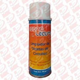 ECONOLECTRO LIMPIADOR  DE TARJETAS DE CIRCUITOS EN AEROSOL 340GR