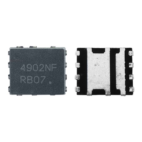 DNTMFD4902NF 30V 18A HISH SIDE 23A LOW SIDE DUAL N-CHANEL MOSFET SO8FL MARK 4902NF