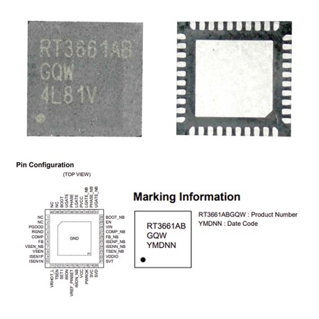 RT3661AB DUAL-OUTPUT PWM IC