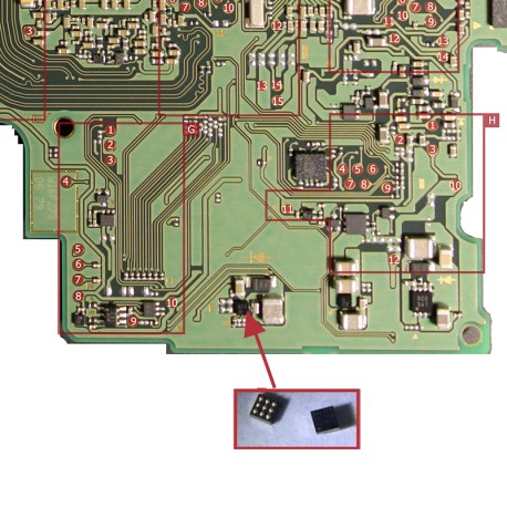 IC DE BLACKLIGHT PARA NINTENDO SWITCH BGA9