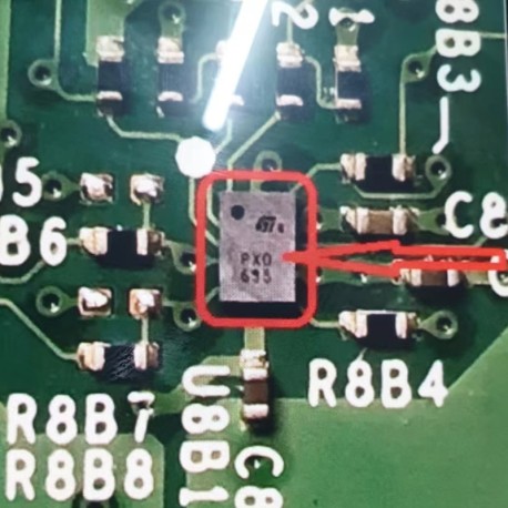 HDM12C4-5S2 SMALL SIGNAL VIDEO NEAR-HDMI ESD BOOSTER IC MARK PXD