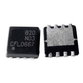 EMB20N03V 30V 12A N-CHANNEL MOSFET EDFN 3X3 MARK B20 N03