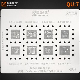 STENCIL AMAOE CPU RAM QUALCOMM QU7