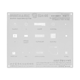 MECHANIC S24-08 STENCIL PANTALLA DE IPHONE Y FACE ID