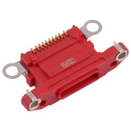 PIN DE CARGA PARA IPHONE 12 MINI ROJO RED